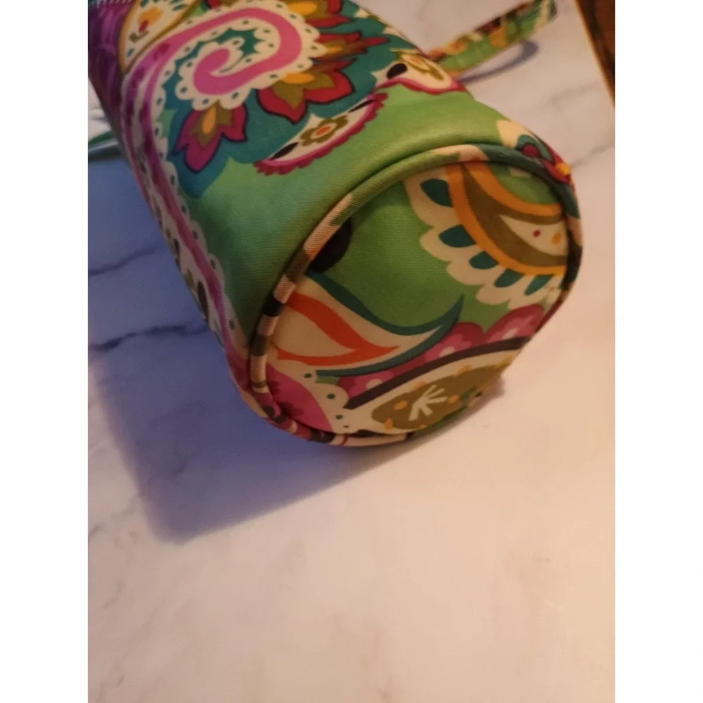 Vera Bradley Water Bottle Caddy Tutti Frutti Design Wristlet Holder Zip‎ Up